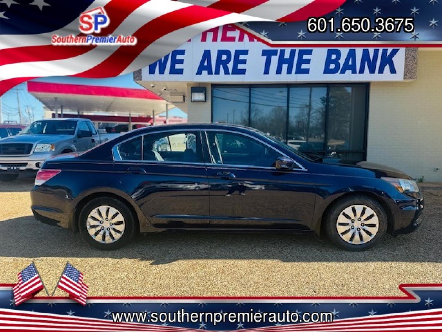 2012 BLUE HONDA ACCORD LX (1HGCP2F34CA) , located at 922 W. Beacon St., Philadelphia, MS, 39350, (601) 650-3675, 32.770447, -89.127151 - Photo#6